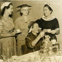 Mrs. Gordon and Three Unidentified Women